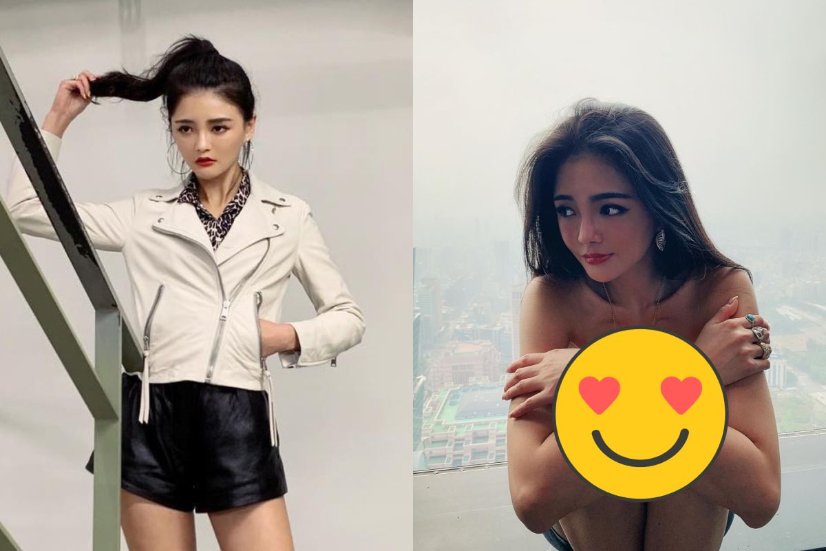 ▲夏黃廉盈曬偽裸照網友暴動了。（圖 / 翻攝IG）
