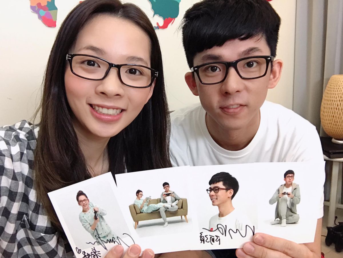 ▲阿滴與滴妹感情很好。（圖 / 翻攝臉書）
