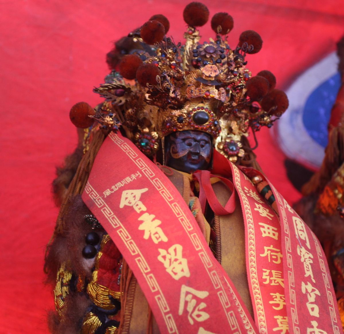 ▲「雷府千歲」是唐朝平定安史之亂將領張巡的部將雷萬春。（圖／記者簡勇鵬攝，2019.03.23）