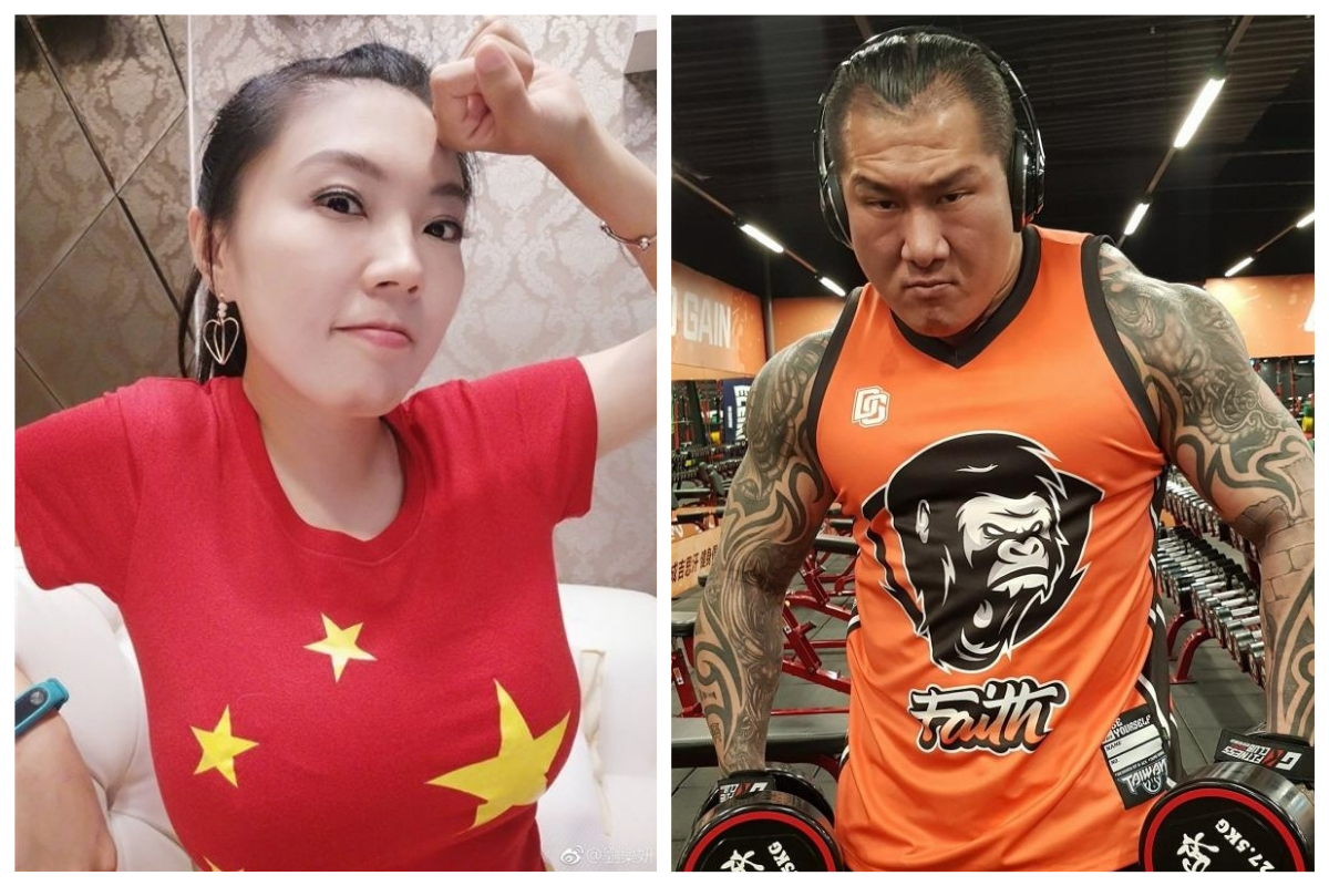 ▲針對歐陽娜娜事件，女星劉樂妍痛批館長：「不想當中國人的，該滾出去的是你！」而館長也不甘示弱，用 3 句話回擊。（合成圖／翻攝自劉樂妍、館長臉書）