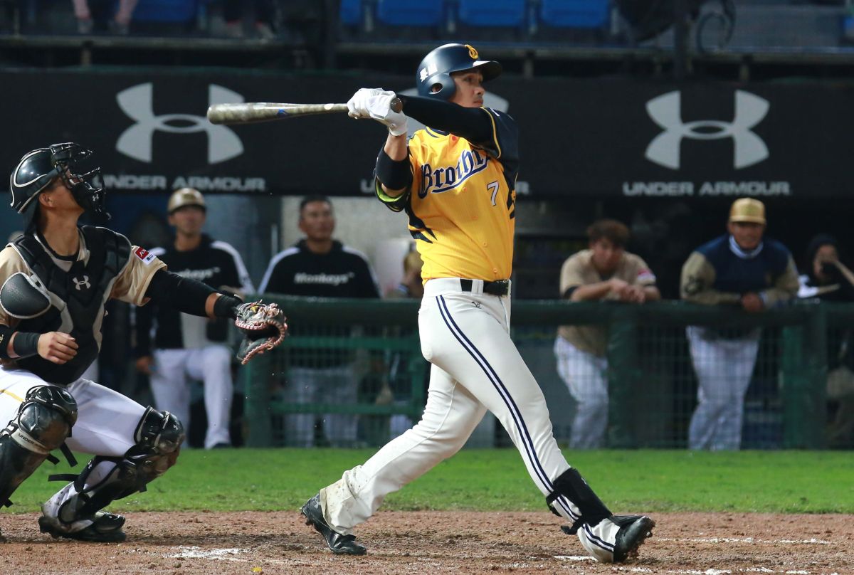 ▲中信兄弟外野手張志豪。（圖／記者葉政勳攝 , 2019.03.24）