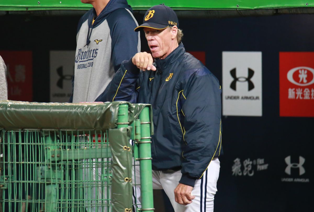 ▲中信兄弟總教練伯納。（圖／記者葉政勳攝 , 2019.03.24）