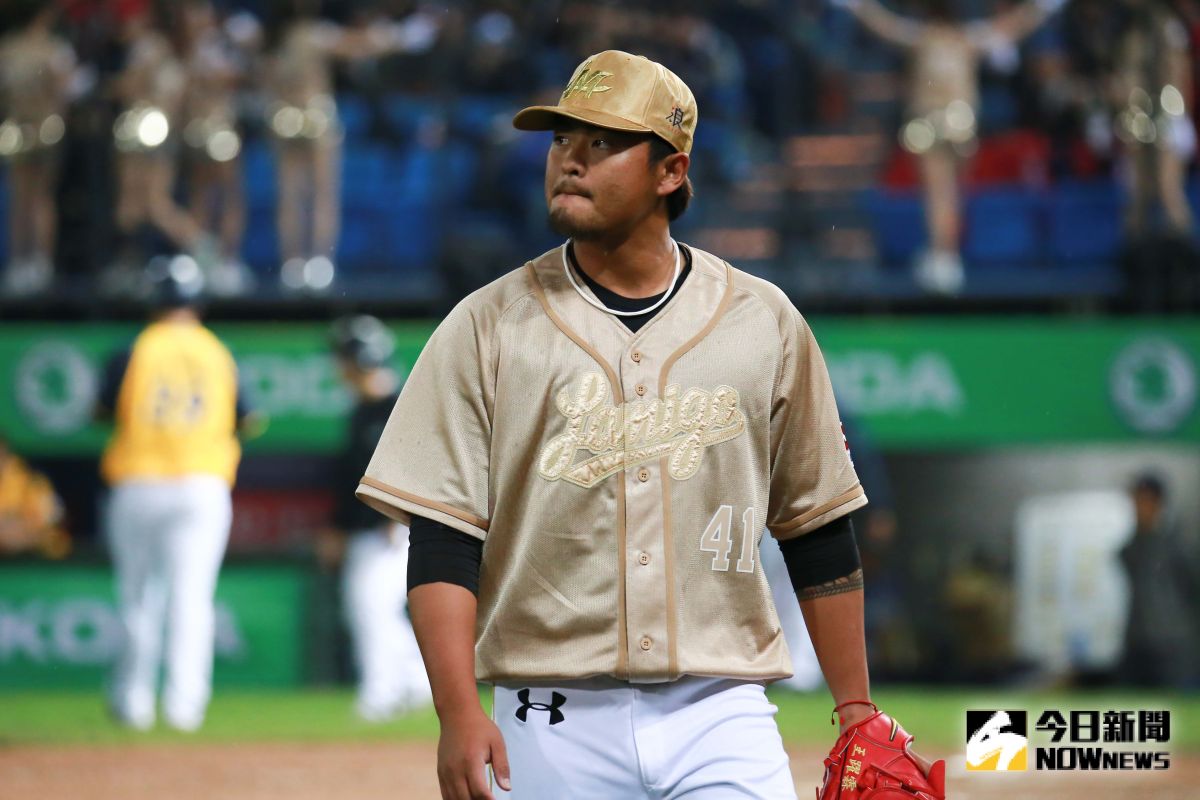 ▲Lamigo桃猿投手王躍霖。（圖／記者葉政勳攝 , 2019.03.24）
