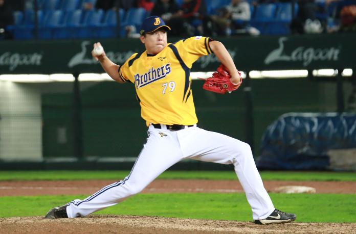 ▲中信兄弟投手謝榮豪。（圖／記者葉政勳攝 ）