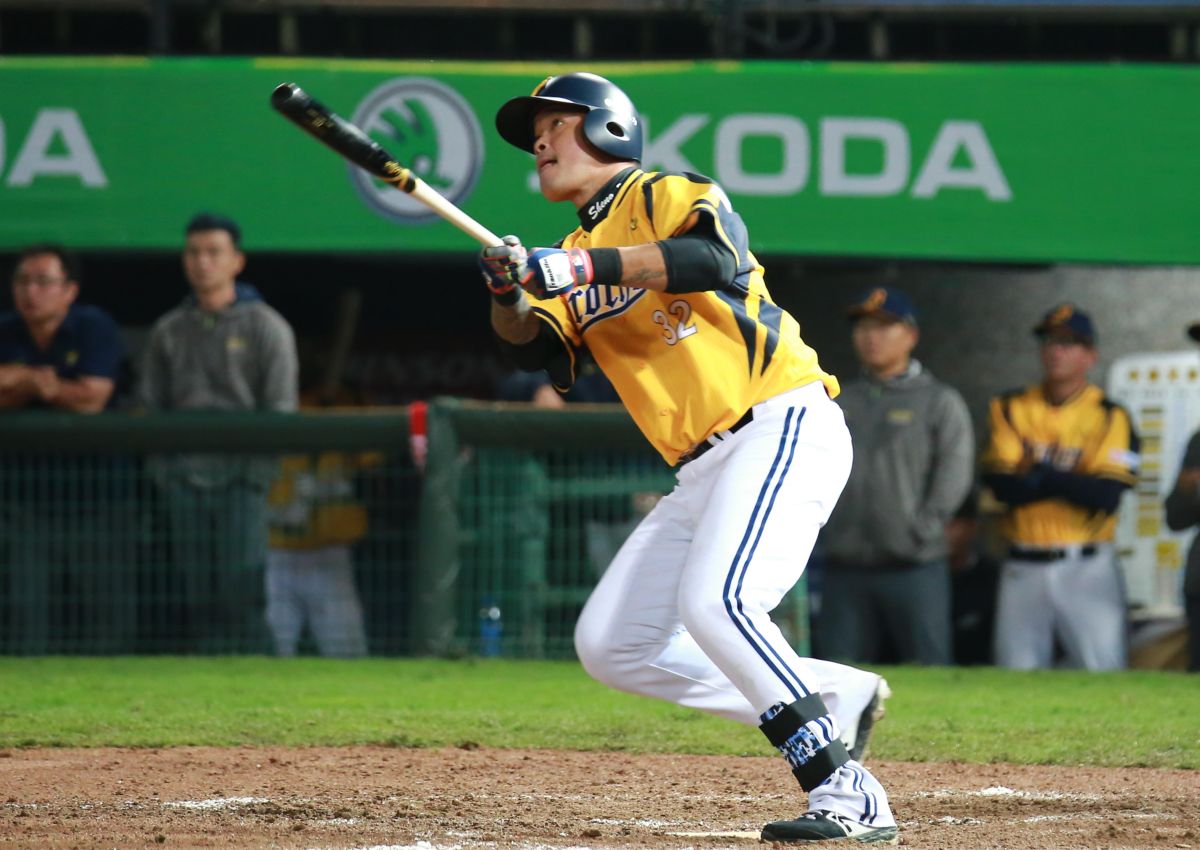 ▲中信兄弟內野手林智勝。（圖／記者葉政勳攝 , 2019.03.24）