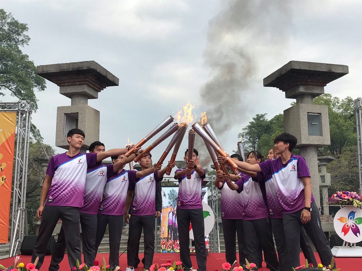 ▲全大運火炬手迎接聖火啟動環台傳遞，將由國際知名超馬選手陳彥博及江秀真領跑。（圖／體育署提供）