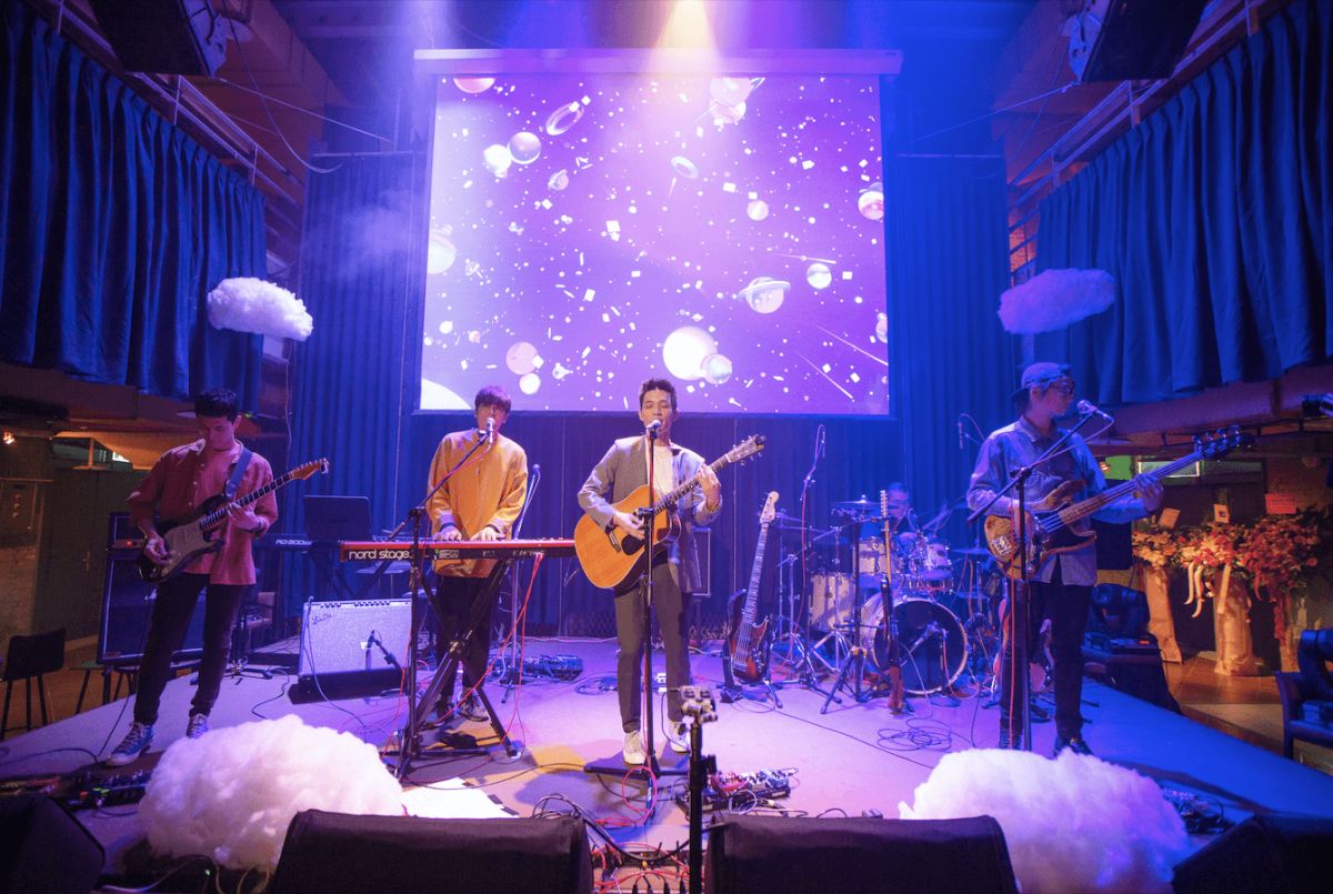 ▲黃奕儒因為演唱會太緊張，唱第一首歌就忘詞。（圖／相映國際提供）
