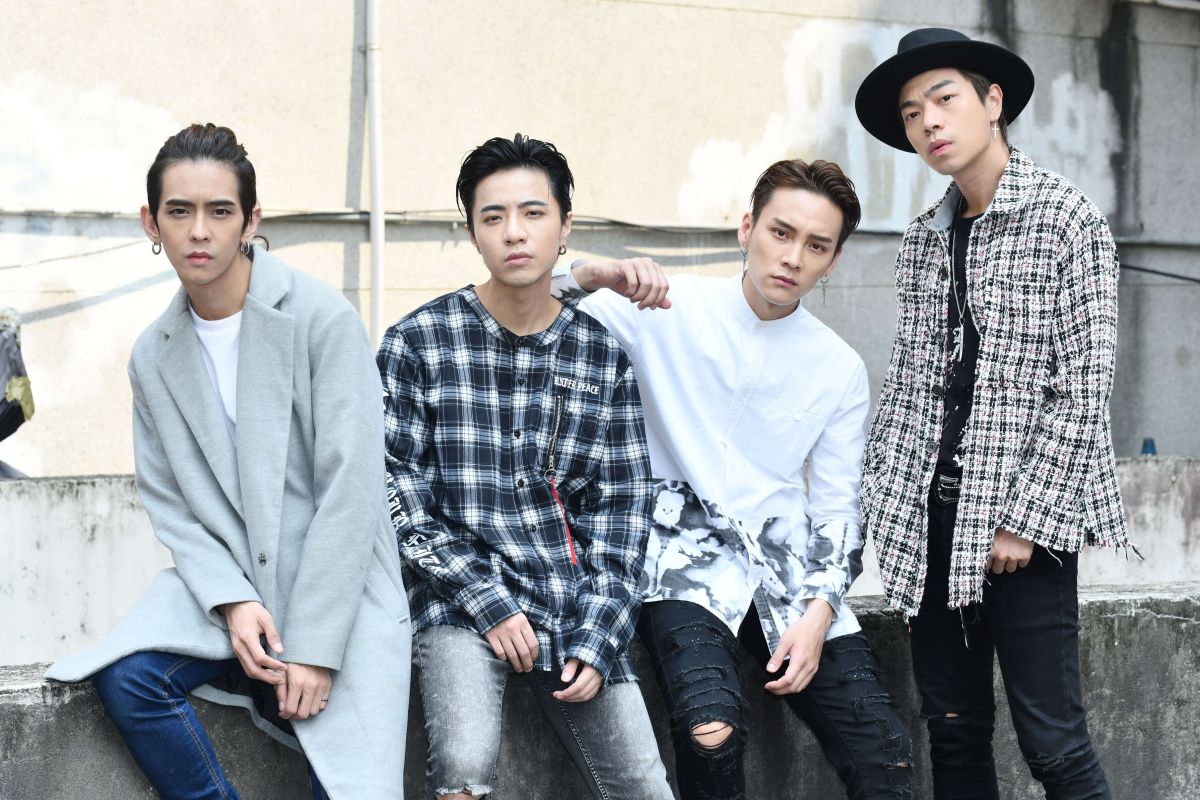 ▲男團泰坦專訪。（圖／記者林柏年攝, 2019.03.21）
