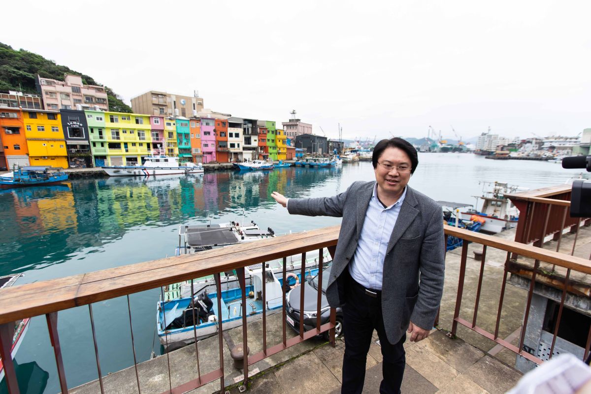 ▲基隆正濱漁港彩色屋是觀光新亮點。（圖／基隆市政府提供）