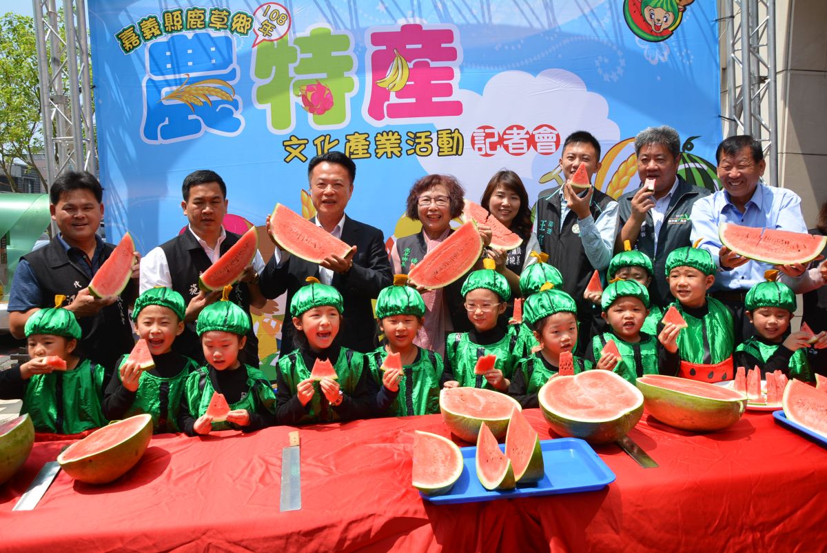 ▲今年西瓜節將於3月30日在鹿草鄉公所前盛大登場（圖／記者郭政隆攝影2019.3.26）