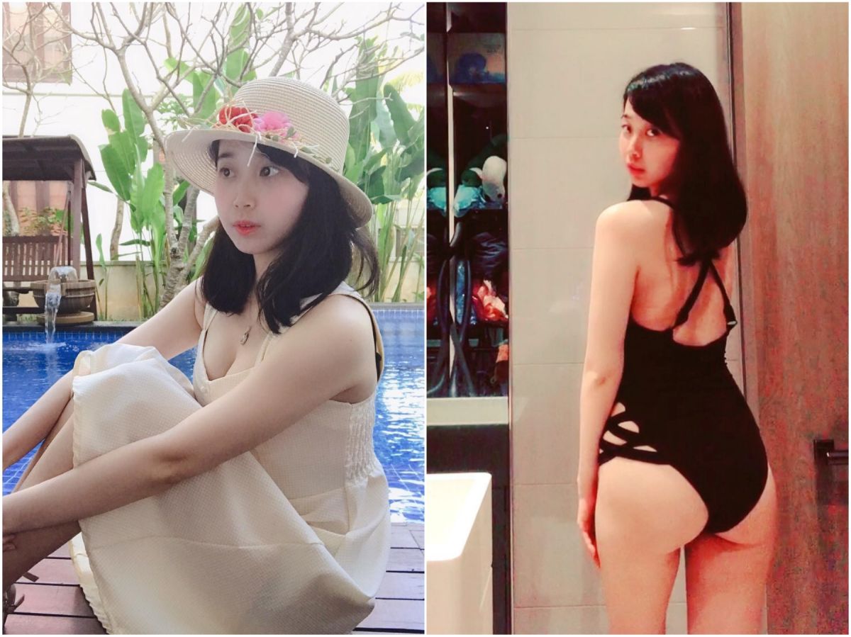 ▲私下玩更大！女老師「抖臀甩奶跳鋼管」，斗內解鎖床上照（圖／翻攝自IG）