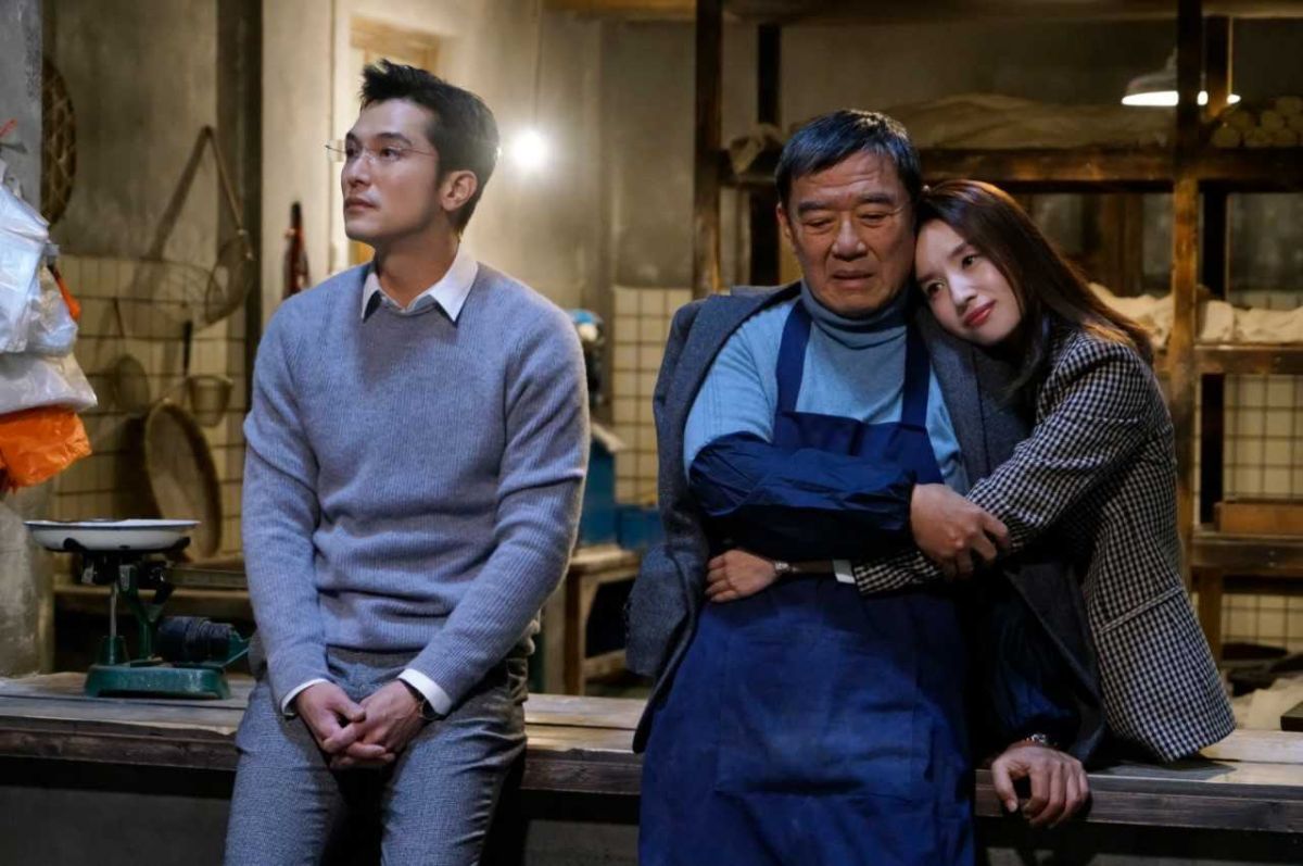 ▲邱澤（左起）、李立群、董潔在《幸福一家人》有不少感人對手戲。（圖／恩喬依影視）