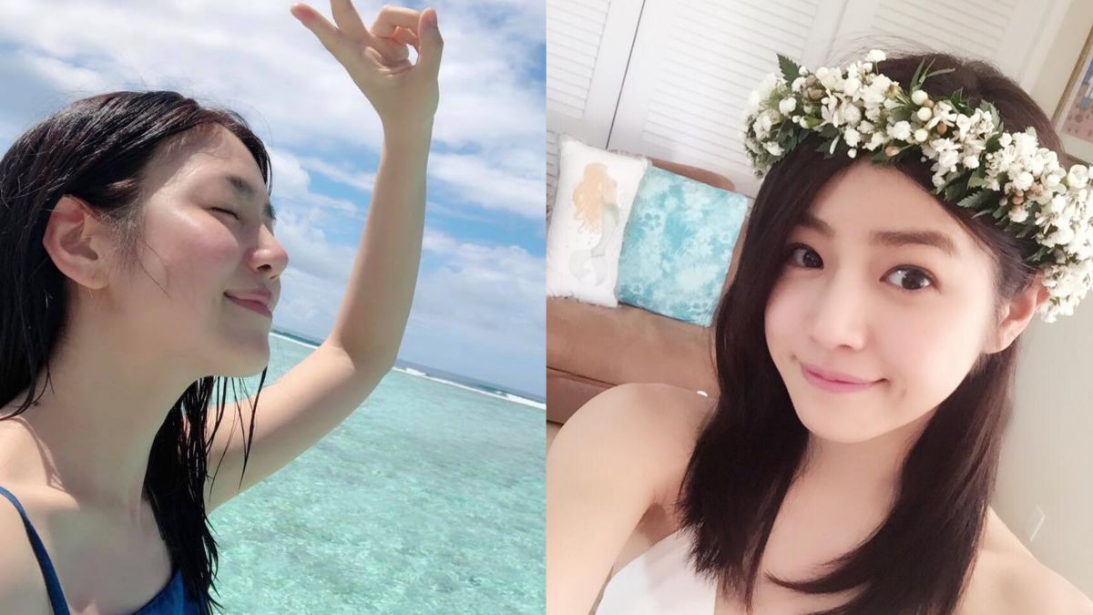 陳妍希膚質好到不行。圖＠陳妍希 Michelle臉書