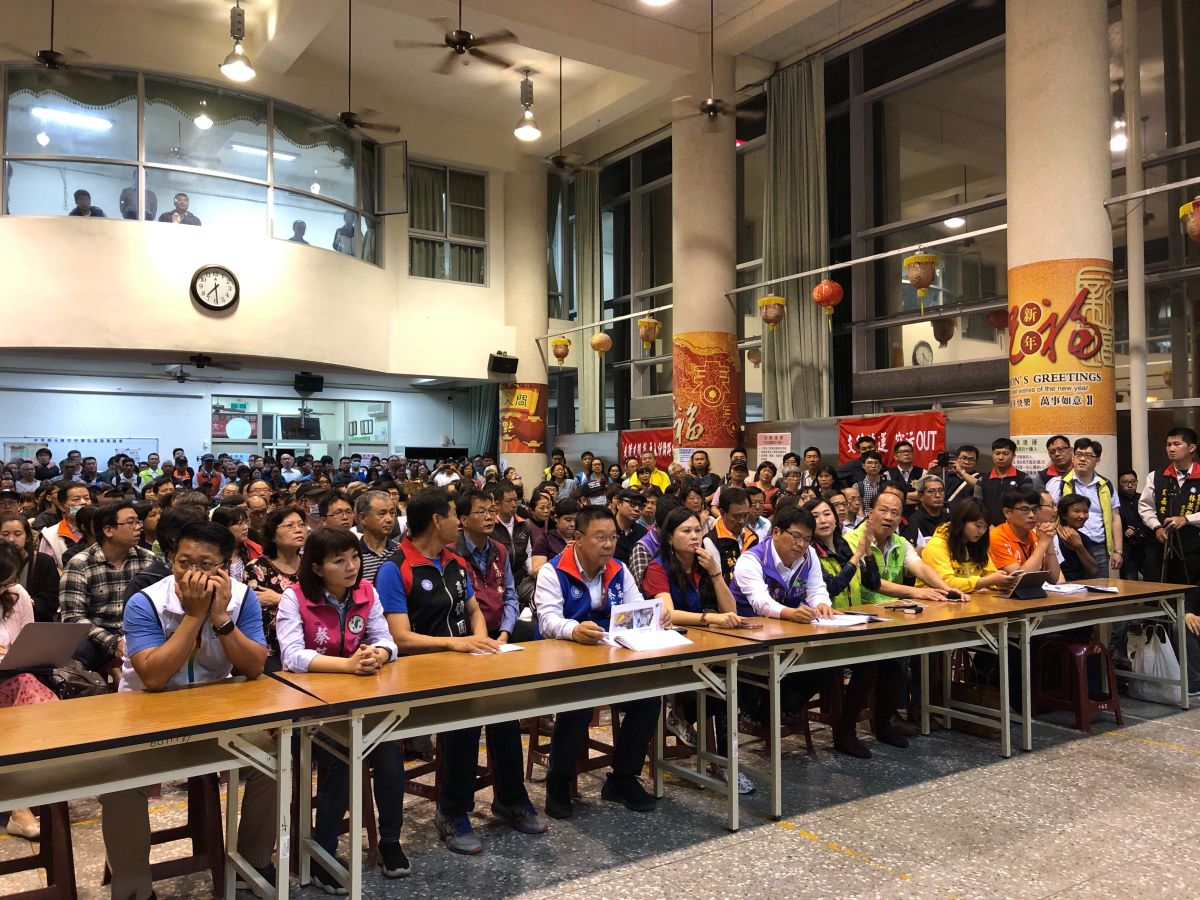 ▲第一場台南捷運系統規劃說明會。（圖／記者陳聖璋攝，2019.03.27）