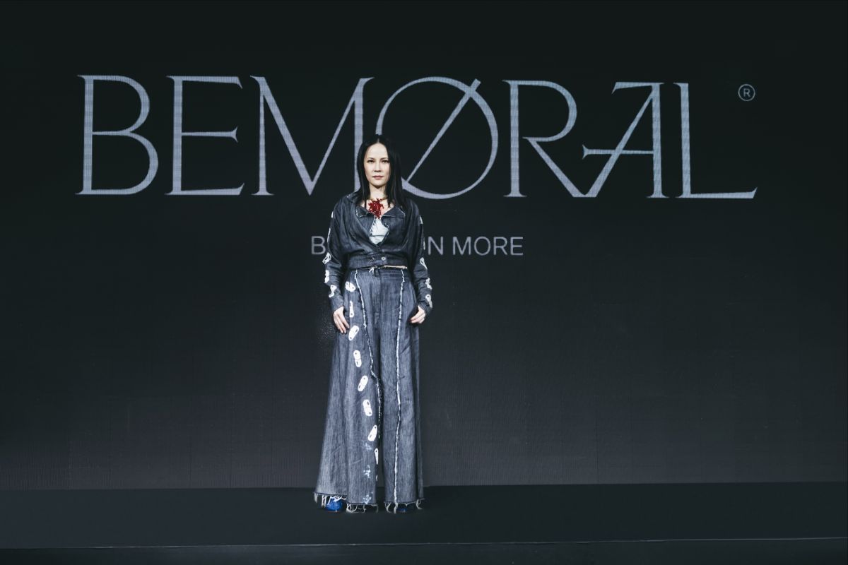 搖滾女王楊乃文出席BEMORAL新品上市記者會。圖＠BEMORAL