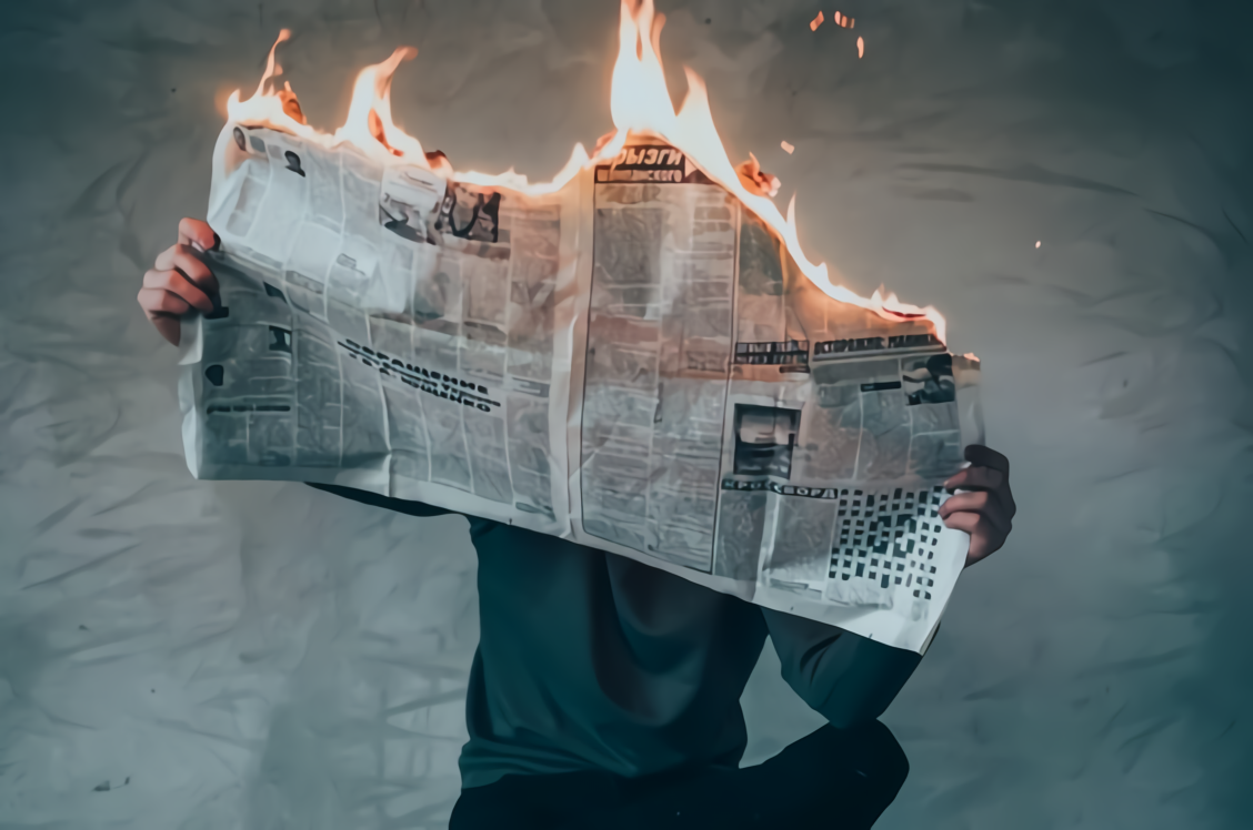 ▲資深主播感嘆，沒新聞比假新聞更可怕。（圖／翻攝自 Unsplash ）