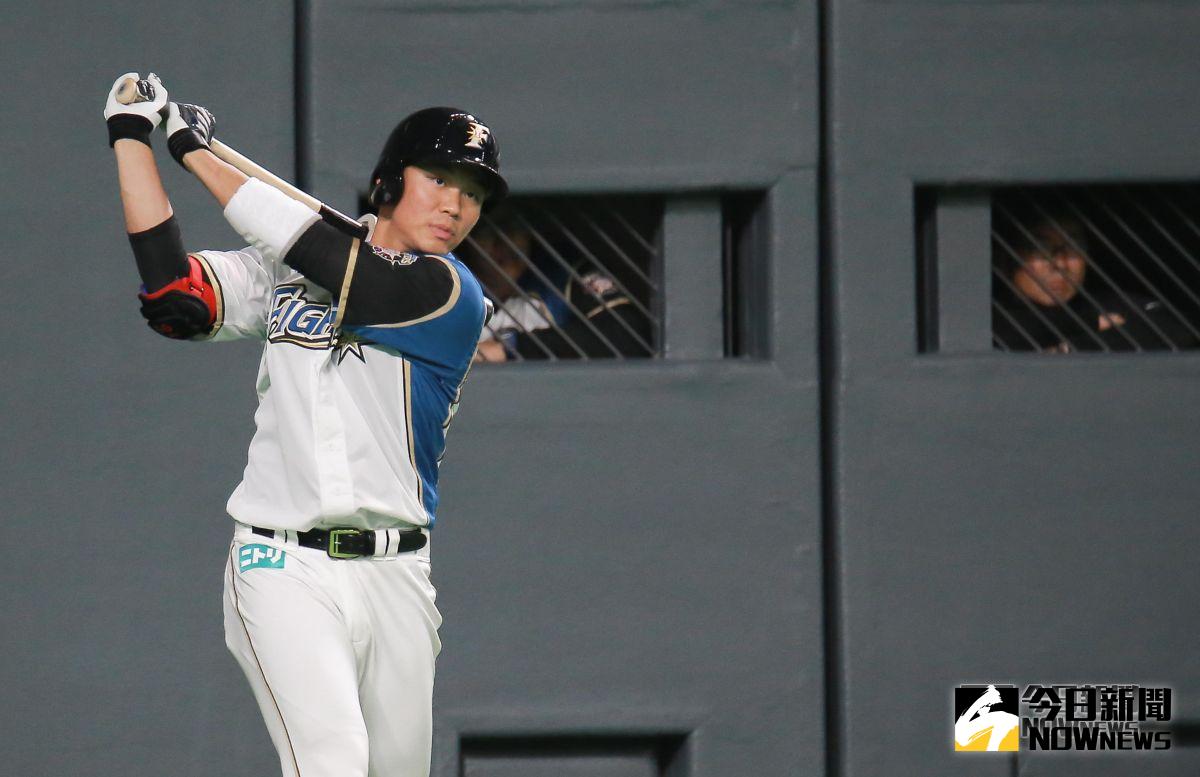 ▲日本火腿鬥士隊外野手王柏融。（圖／記者葉政勳攝 , 2019.03.30）