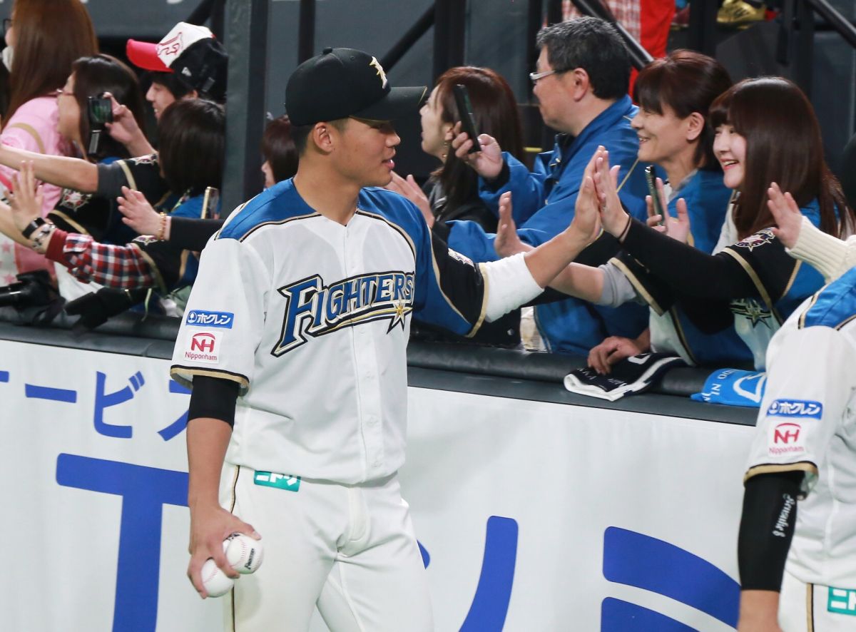 王柏融參加火腿「Hero Interview」。（圖／葉政勳攝）