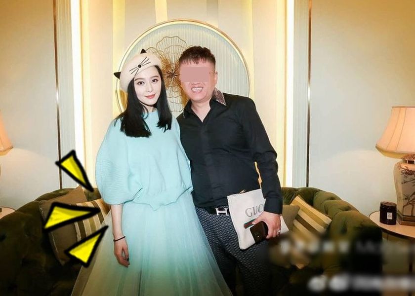 ▲范冰冰（左）被指有孕味。（網路圖）