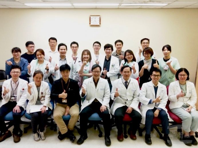 ▲ 國軍三軍總醫院心臟移植團隊合影。（國軍三軍總醫院提供）