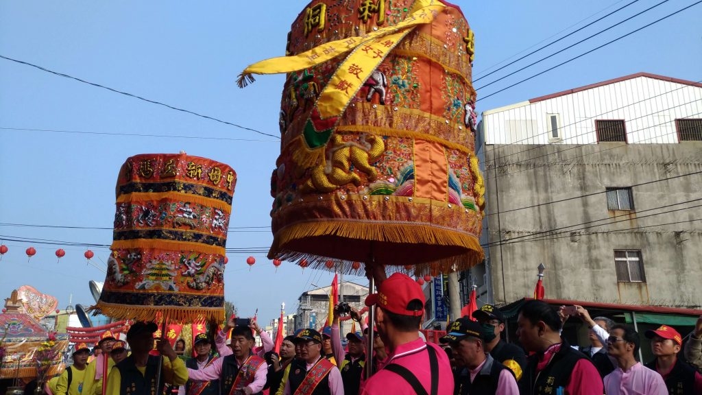 南瑤宮彰化媽換娘傘古禮十分溫柔敦厚。（圖／彰化市公所）