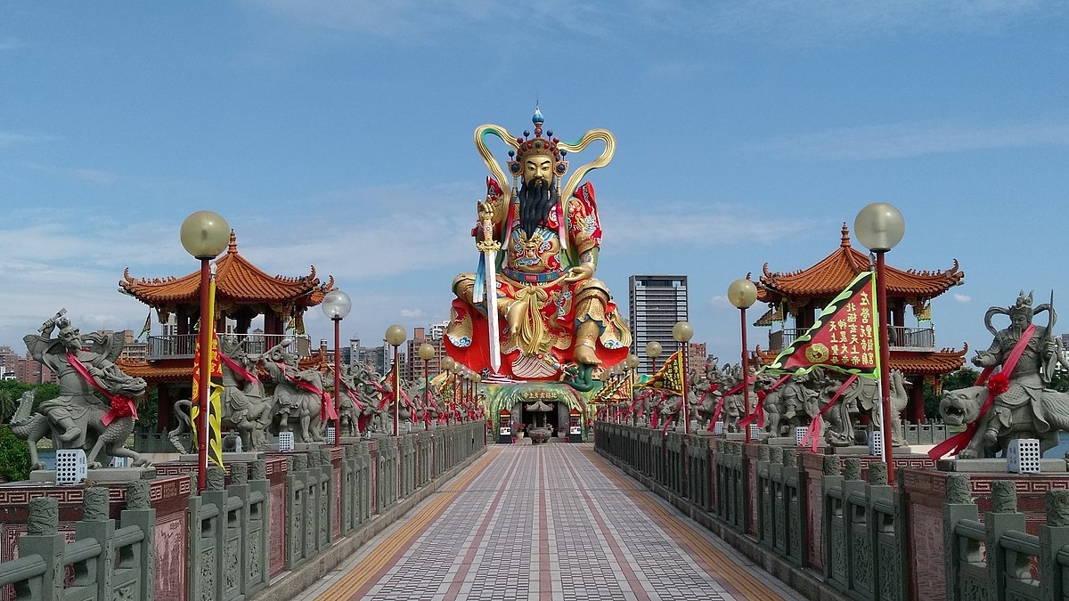 蓮池潭北極亭玄天上帝。（圖／WIKI圖庫，Sean Chiu攝）