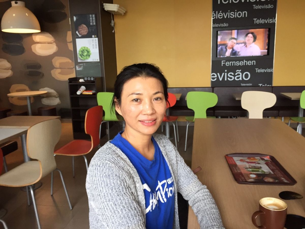 ▲來自大陸廣西，手作文創幸福平台的新住民張艶君。（圖／記者陳惲朋攝 , 2019.03.31）