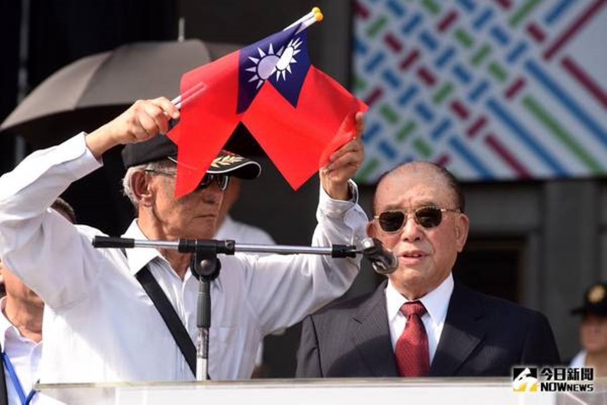 前行政院長郝柏村。（資料照／記者林柏年攝）