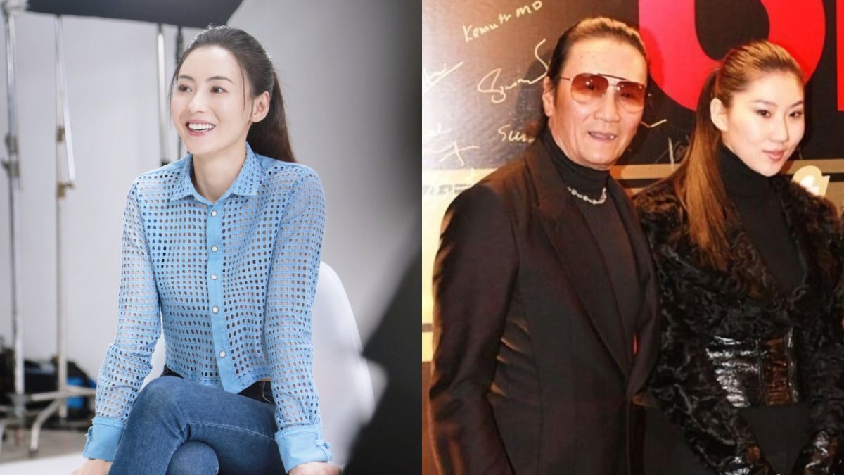 ▲張柏芝（左圖）、謝賢（右圖左）。（圖／微博）