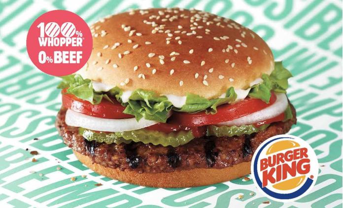速食餐廳不再唯肉獨尊　漢堡王將推出「無肉漢堡」
