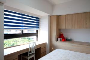 ▲採用系統櫃等打造適合學齡兒童居住的房間(瑋晨公司提供圖片)