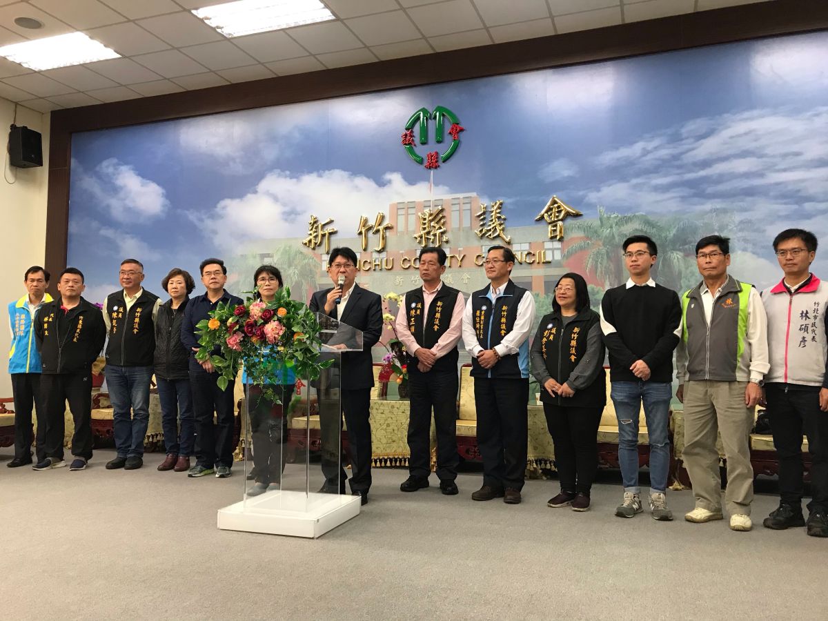 ▲藍營兩選將紛在今日宣布投入新竹縣第二選區立委初選。（圖／記者常似虎攝，2019.04.02）