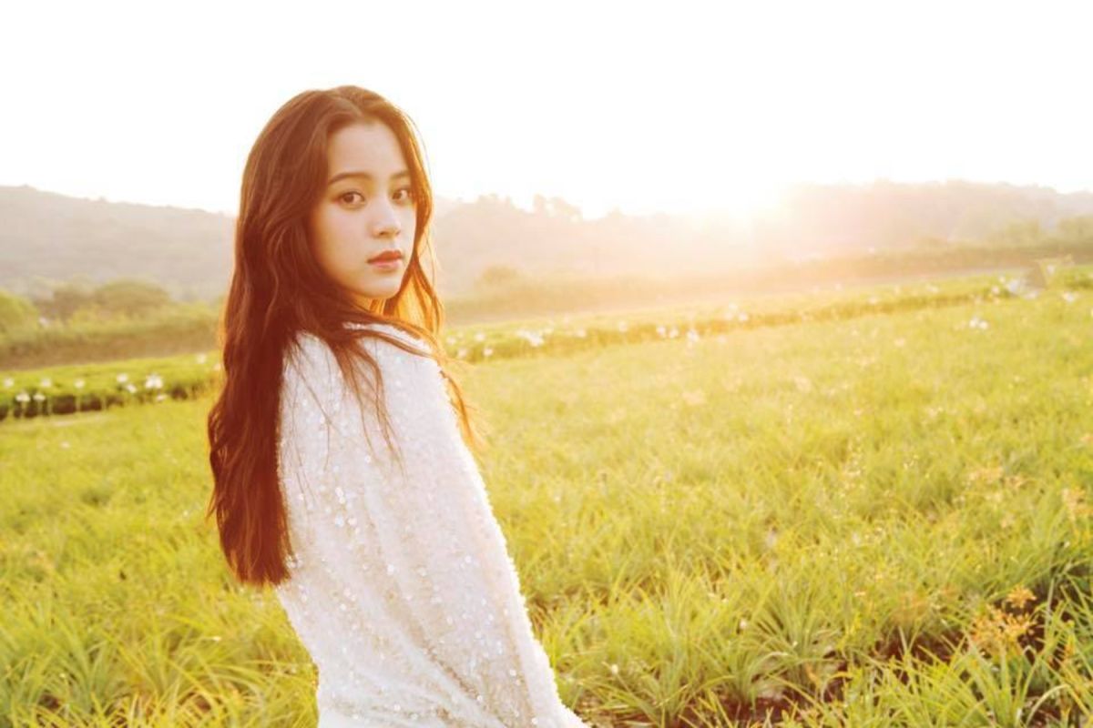 ▲歐陽娜娜氣質清新。（圖／臉書）