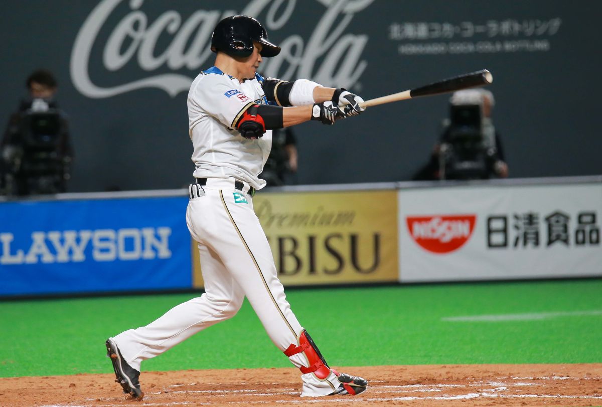  ▲北海道火腿鬥士隊外野手王柏融。（圖／記者葉政勳攝 , 2019.03.30）