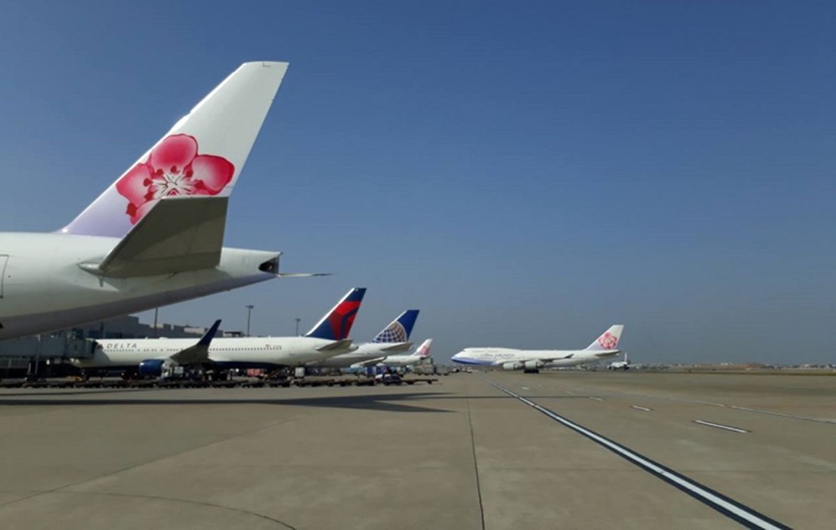 ▲針對今（5）日桃園機場空側跑道旁草地遭野狗闖入一事，桃園機場表示，該起事件未影響航班起降。（圖／示意圖，翻攝自桃園國際機場臉書）