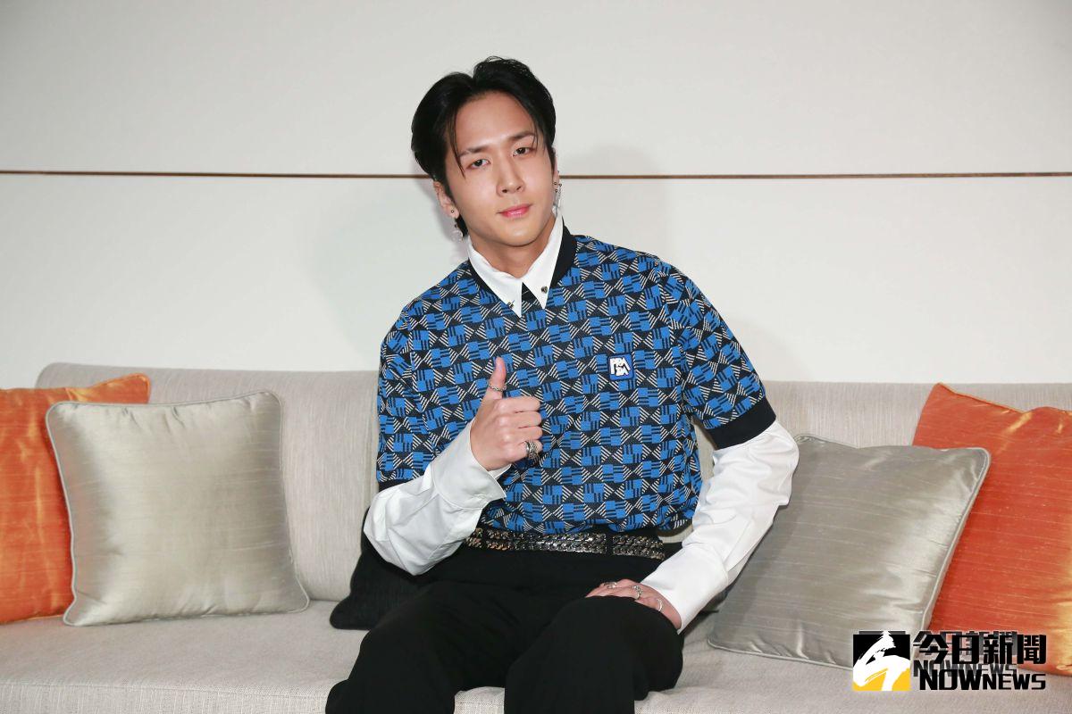 ▲南韓男子團體VIXX成員RAVI。（圖／記者葉政勳攝 , 2019.04.05）