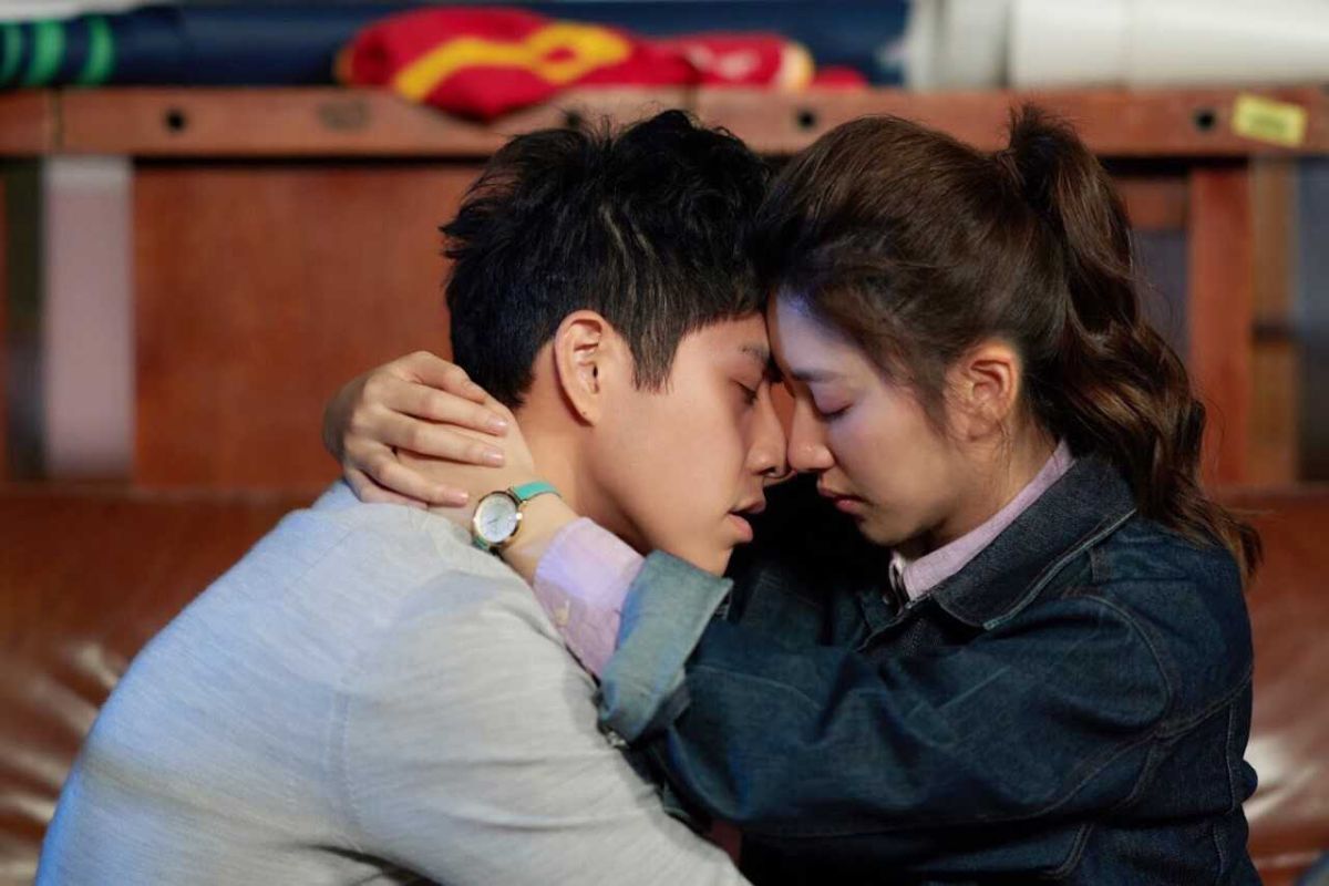 ▲吳岳擎、謝翔雅在劇中上演一夜情。（圖／東森提供）