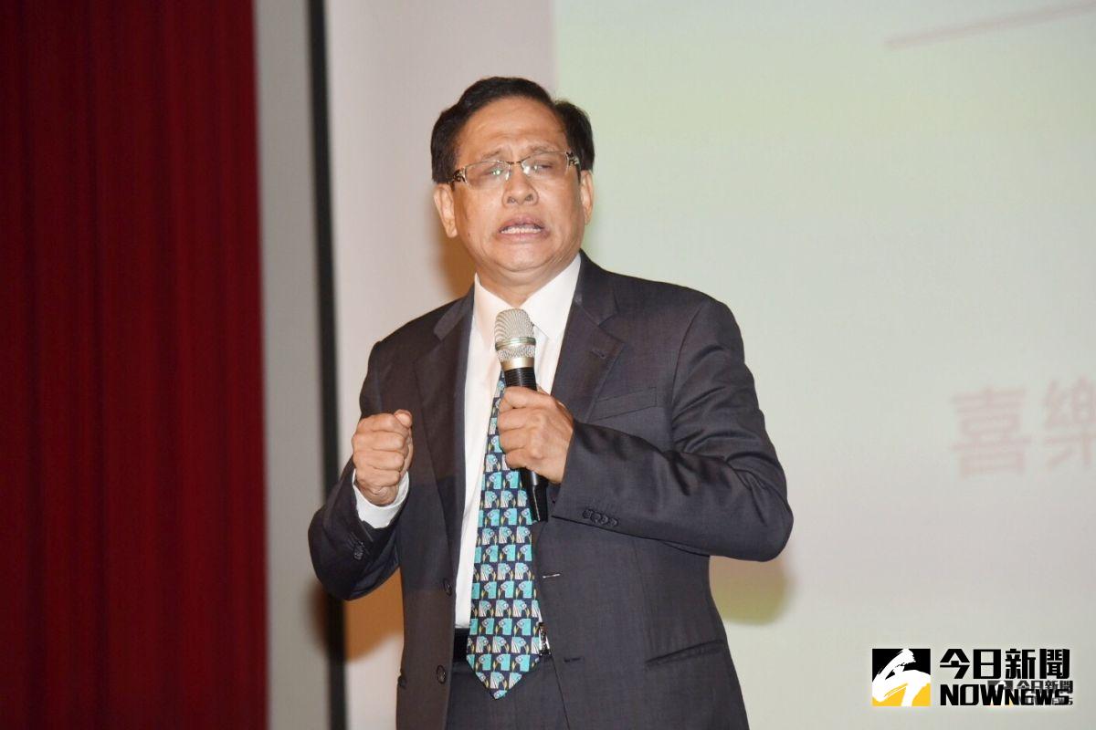 民視前董事長郭倍宏6日舉辦鄭南榕殉道30周年紀念會。（記者李明安攝2019,04,06)