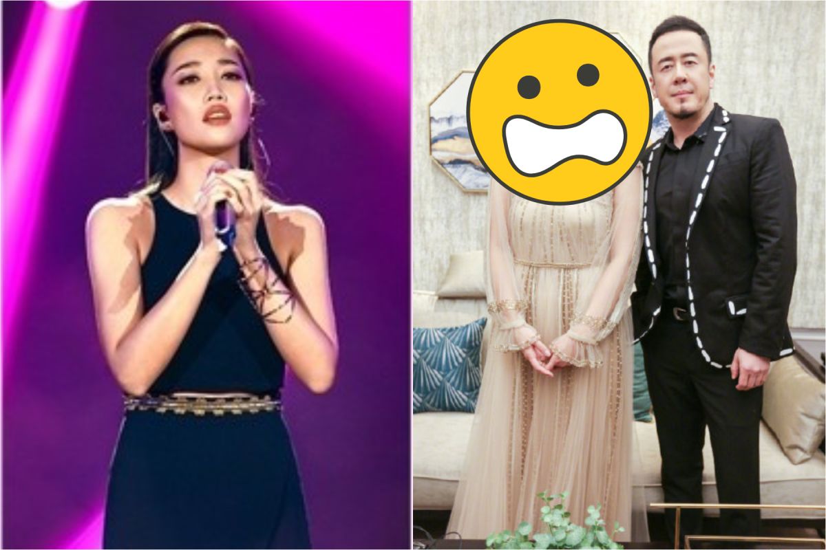 ▲A-Lin被發現身材腫一圈。（圖 / 翻攝微博）
