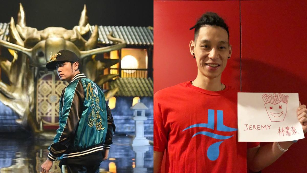 ▲周杰倫（左圖）、林書豪。（圖／IG）