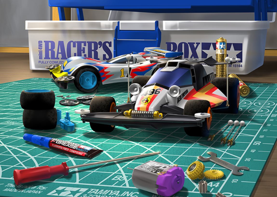 ▲日本模型大廠「田宮」宣布四驅車手遊正全力開發中。（圖／翻攝自《快樂快樂》）