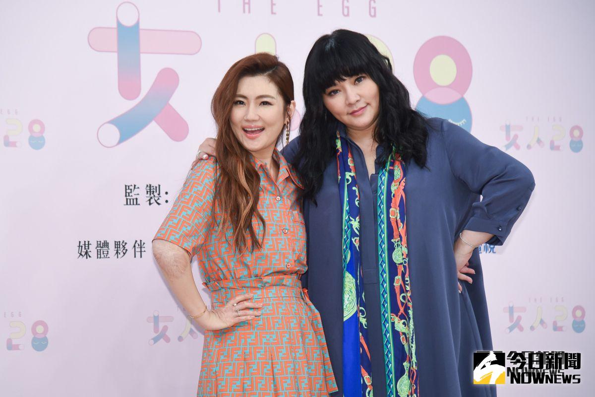 ▲Selina和唐綺陽一起開新節目。（圖／記者陳明安攝，2019.04.09）