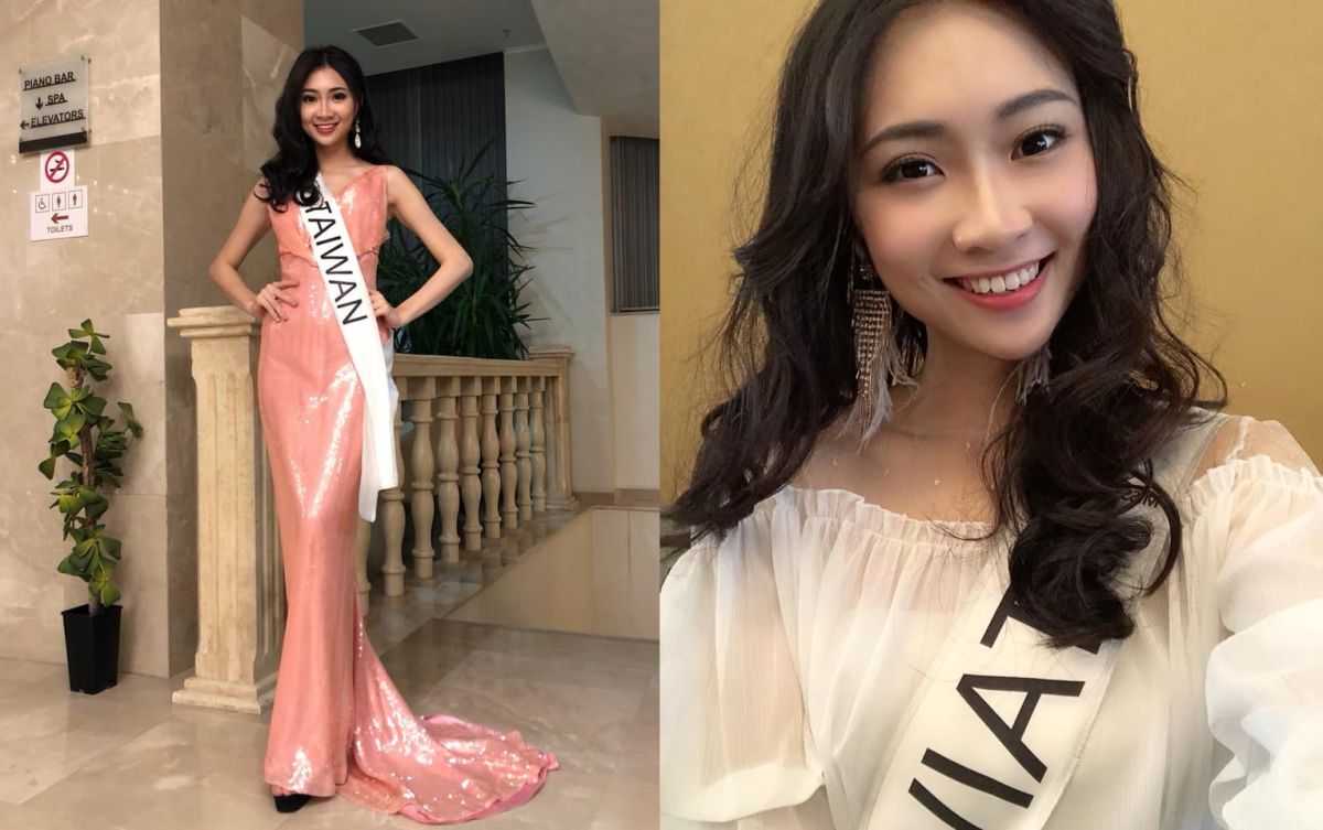 ▲台灣小姐高曼容赴歐比賽　闖進10強樂曬國旗照（圖／翻攝自高曼容臉書, 2019.04.09）