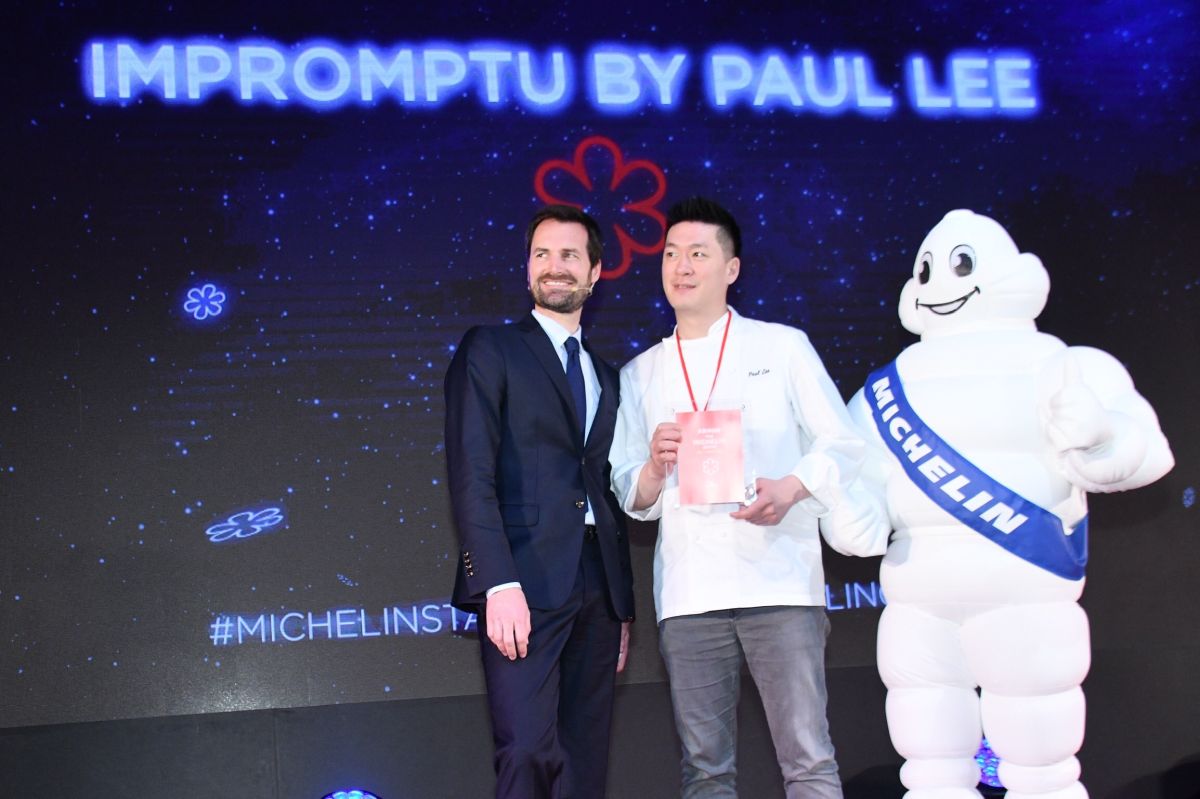 返台一年，他就成功奪得米其林一星的殊榮。（圖／記者林柏年攝）