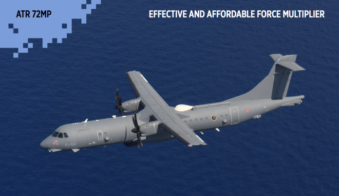 ▲ATR 72螺旋槳飛機製造商李奧納多公司，推出ATR 72MP海上巡邏機，競標馬來西亞軍方反潛機標案。（圖／翻攝自leonardo官網, 2019.4.10）
