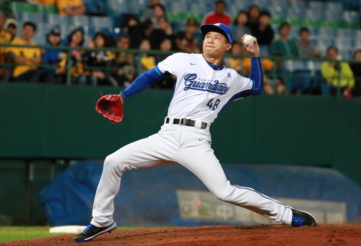 ▲富邦悍將投手賴鴻誠。（圖／記者葉政勳攝 , 2019.04.10）