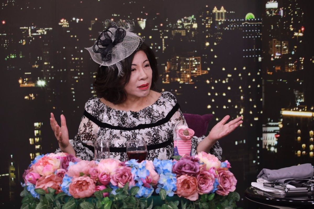 ▲陳文茜分享抗癌心路歷程。（圖／Yahoo TV提供）