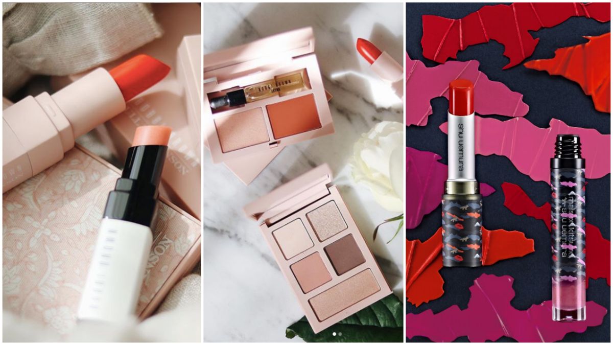 ▲美妝限量聯名又一波，讓荷包守不住。（圖／翻攝自IG@bobbibrownjapan、植村秀）