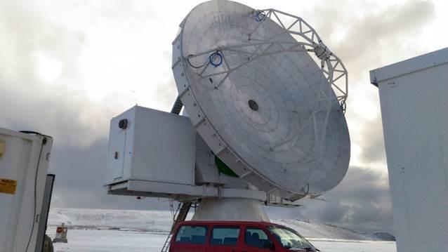 ▲格陵蘭天文望遠鏡。（圖／翻攝自國家中山科學研究院公共關係室臉書, 2019.4.11）