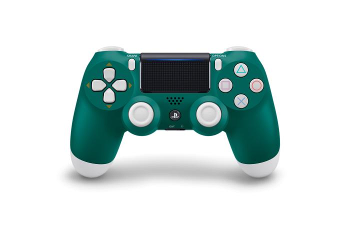 ▲PS4控制器限定顏色「高山綠」下周登場。（圖／SIET提供）